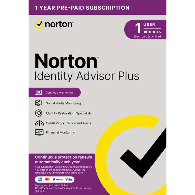 Norton Identity Advisor Plus 2026